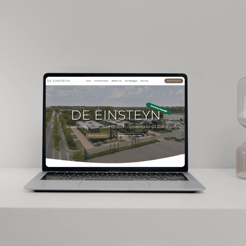 Project De Einsteyn door Oventa Webdesign
