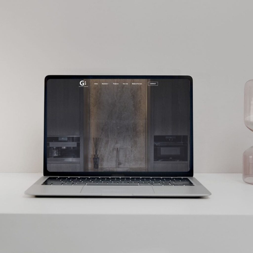 Project Ginobabel.com door Oventa Webdesign