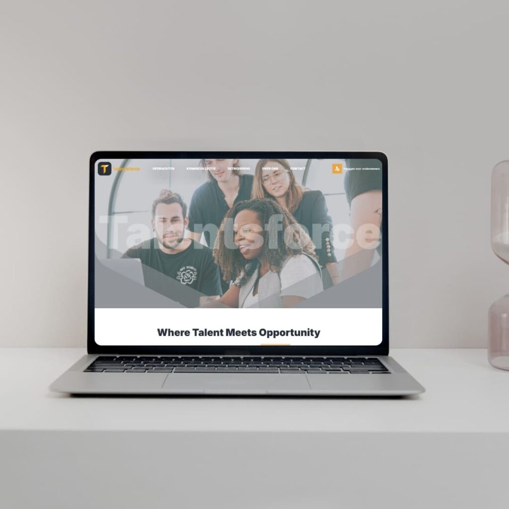 Project Talentsforce door Oventa Webdesign