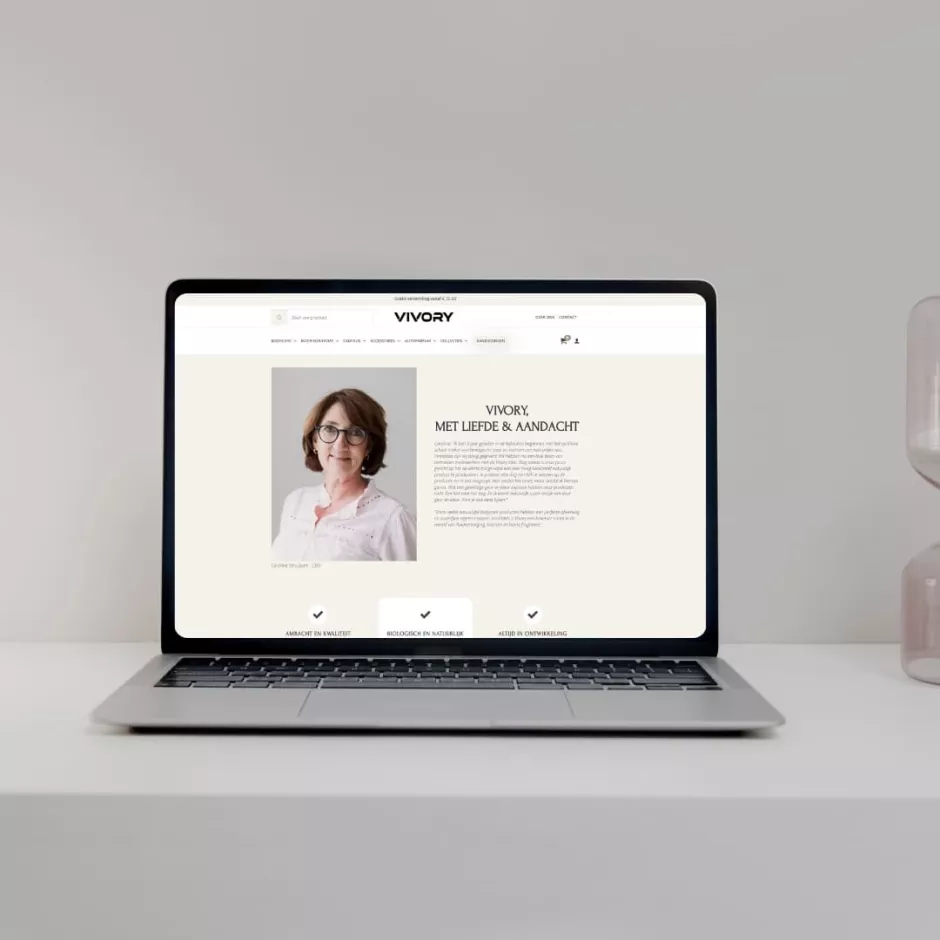 Website van Vivory